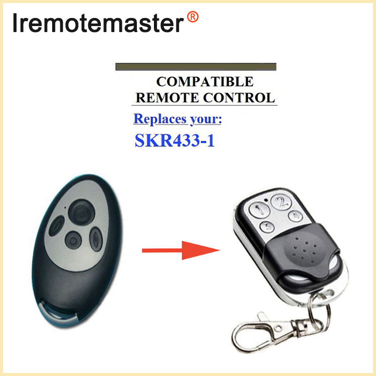 د SKR433-1 SKRJ433 بدیل ګیرج دروازې ریموټ کنټرول لپاره